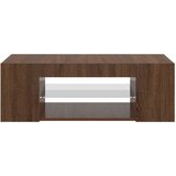 TV ormarić s LED svjetlima boja smeđeg hrasta 90 x 39 x 30 cm | Eponuda.ba