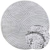 Elle Decoration Svijetlo sivi okrugao tepih ø 200 cm Panglao New York Light Grey – Cijene