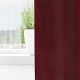  Zavjese za zamračivanje 2 pcs Vinska crvena 140 x 140 cm Baršun | shoptok.hr