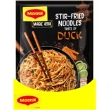 Magic Asia Stir-Fried Noodles, rezanci s okusom patke 119g / 12 komada / XXL pakiranje