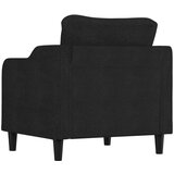vidaXL Fotelja crna 60 cm Tkanina | shoptok.hr