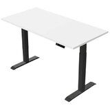 Kanc+ Radni sto podesivi MONO C 140 cm x 70 cm Beli | Eponuda.com