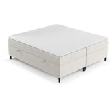 Maison de Rêve Kremno bela boxspring postelja s prostorom za shranjevanje 180x200 cm Araya – Cene
