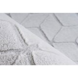 Kayoom PREPROGA Vivica 125 Weiß / Graublau 80/150 cm taftano siva, bela | Shoptok.si