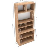 Hanah home Višenamenska Atlantic Pine Bela polica Lunora | ePonuda.com