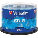 Verbatim CD-R, 700 MB,52X,spindle 50 kom EXTRA PRO.WRAP,43787 Cijene