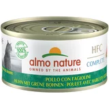 Almo Nature HFC Complete 6 x 70 g - Piščanec z zelenim fižolom