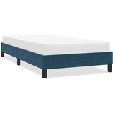  Okvir kreveta bez madraca tamnoplavi 80x220 cm baršun | shoptok.hr
