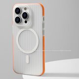  Xingqiuweishi Maska za mobilni telefon iPhone 16 Pro, Belo-narandžasta | Eponuda.com