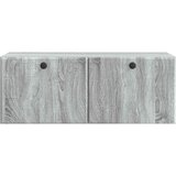 TV ormar za zid 78,5 x 31 x 30 cm Siva Sonoma Konstruirano drvo | Eponuda.ba