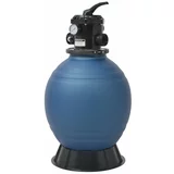  Pješčani filtar za bazen s ventilom sa 6 položaja plavi 460 mm