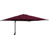  Vrtni suncobran Bordeaux Crvena 248,5 x 247,5 x 160 cm | Eponuda.ba