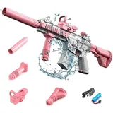 Snažna automatska dječija vodena puška M416 roza