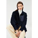 River Club Women's Fleece Chest Pocket Detailed Winter Sweatshirt Bpo-002 | shoptok.hr