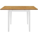  276408 3 Piece Dining Set MDF White (247625+247634) | shoptok.hr