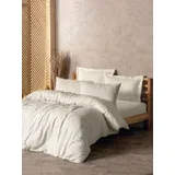 set posteljine Plaid, 160x220cm, krem