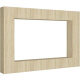  Komplet TV omaric 8-delni sonoma hrast iverna plošča, (20913058) | Shoptok.si