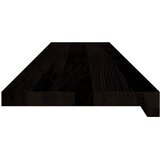  Gazišta stepenice 16 kom tamnosmeđi 110x30x2 cm masivna hrast | shoptok.hr