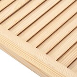 vidaXL vrata sa žaluzinama od masivne borovine 69 x 59,4 cm | shoptok.hr