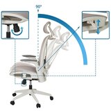 MID.YOU Pisarniški Stol Arceo M, Siva | Shoptok.si