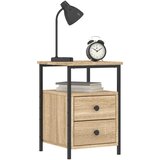  Noćni ormarići 2 kom boja hrasta sonome 34x35,5x50 cm drveni | Eponuda.com