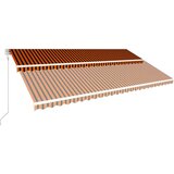  Tenda na automatsko uvlačenje 600 x 300 cm narančasto-smeđa | shoptok.hr