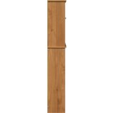 vidaXL Kabineta za stranišče s polico medeno rjava 60 x 27 x 161 cm | Shoptok.si