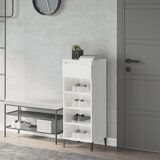 vidaXL Stalak za cipele sjajni bijeli 40x36x105 cm konstruirano drvo Cijene