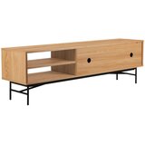 home24 NIZKA OMARICA črna, barve hrasta | Shoptok.si