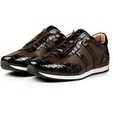 Ducavelli Swanky Genuine Leather Men's Casual Shoes Brown Cene