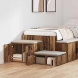 Ormarić za pohranu 2 pcs Staro drvo 118 x 41 x 40 cm | shoptok.hr