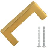  Ručke za ormarić 10 kom zlatne 64 mm od nehrđajućeg čelika | shoptok.hr