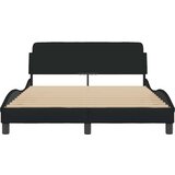  Okvir za krevet Dover crni 120 x 200 cm od tkanine | shoptok.hr