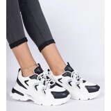 D/CEO marka niezdefiniowana Black-and-white women's sports sneakers Lamula | ePonuda.com