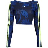 Adidas Puloverji FARM CROP LS Modra Cene