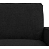  Set sofe 2 pcs Crna 222 x 80 x 82 cm tkanina | shoptok.hr