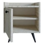 Hanah home noćni stočić dopo travertine | ePonuda.com