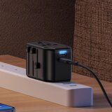 Usams OMREŽNI ADAPTER . 2XUSB T55 12W 4V1 ZA GLAVNE DRŽAVE ČRNA, (21977050) | Shoptok.si