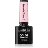 Claresa SoakOff UV/LED Color French Time gel lak za nokte s korištenjem UV/LED lampe nijansa 3 5 g Cijene