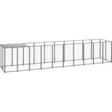  Kavez za pse crni 6 05 m² čelični | shoptok.hr