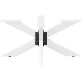  Noga klub stolića u obliku pauka, bijela, 98x58x(42-43) cm, čelik | Eponuda.com
