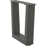  Noge blagovaonskog stola V-oblika 2 kom antracit 30x(30-31 3)cm | shoptok.hr