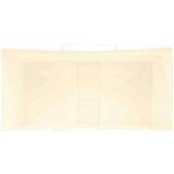  Papirnate vrećice 50 kom s ručkama žute 21x11x36 cm | shoptok.hr