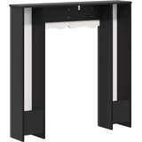  Okvir za kamin Crna 102 x 20 x 102 cm Konstruirano drvo | shoptok.hr