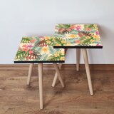Hanah home 2Shp20 - Multicolor Multicolor Nesting Table (2 Pieces) | ePonuda.com
