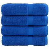 vidaXL Premium brisače 4 kosi modra 70x140 cm 600 g/m2 100 % bombaž cene