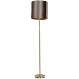 QAZQA Hanglamp zwart met velours kap krokodil 50cm - Combi Cene