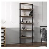 Hanah home Polica za knjige Hero Anthracite Antique Walnut | Eponuda.com