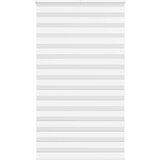 vidaXL Zebra senčilo bela 120x200 cm tkanina širina 115,9cm poliester | Shoptok.si