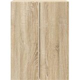 TV zidni ormar Sonoma hrast 59,5 x 31 x 80 cm Konstruirano drvo | shoptok.hr